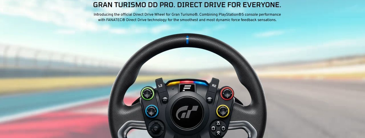 Fanatec GT DD PRO QR2 (5nm) 直驅方向盤