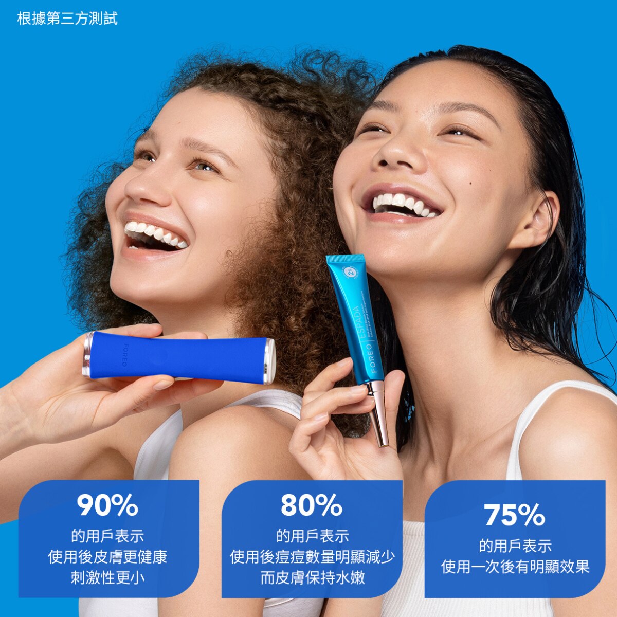 FOREO 至臻煥膚節日套裝 - 艾絲帕達-藍光美顏凈膚儀  F1184