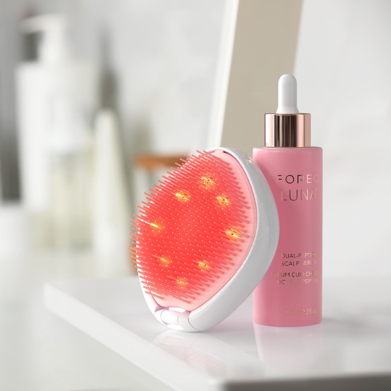 Foreo FLIP™ play red light hairbrush