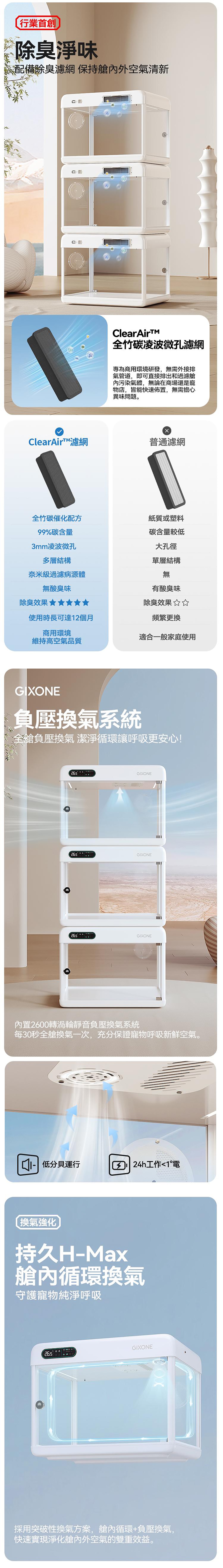 GIXONE X1  豪華寵物智能艙