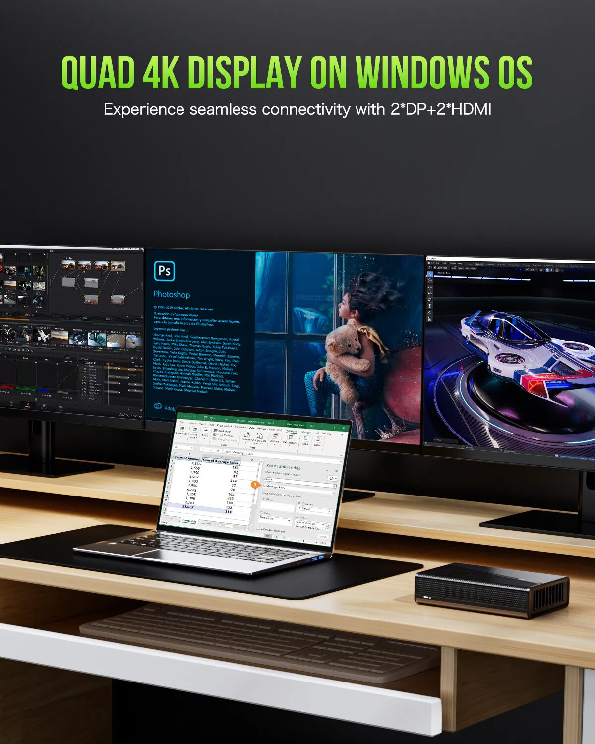 GMKTEC AD-GP1 OClink 7600M XT  eGPU -  RX 7600M-XT 120W