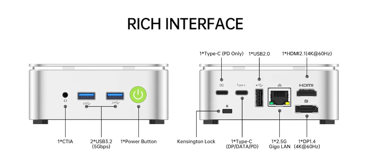 GMKTEC NucBox G10 迷你電腦