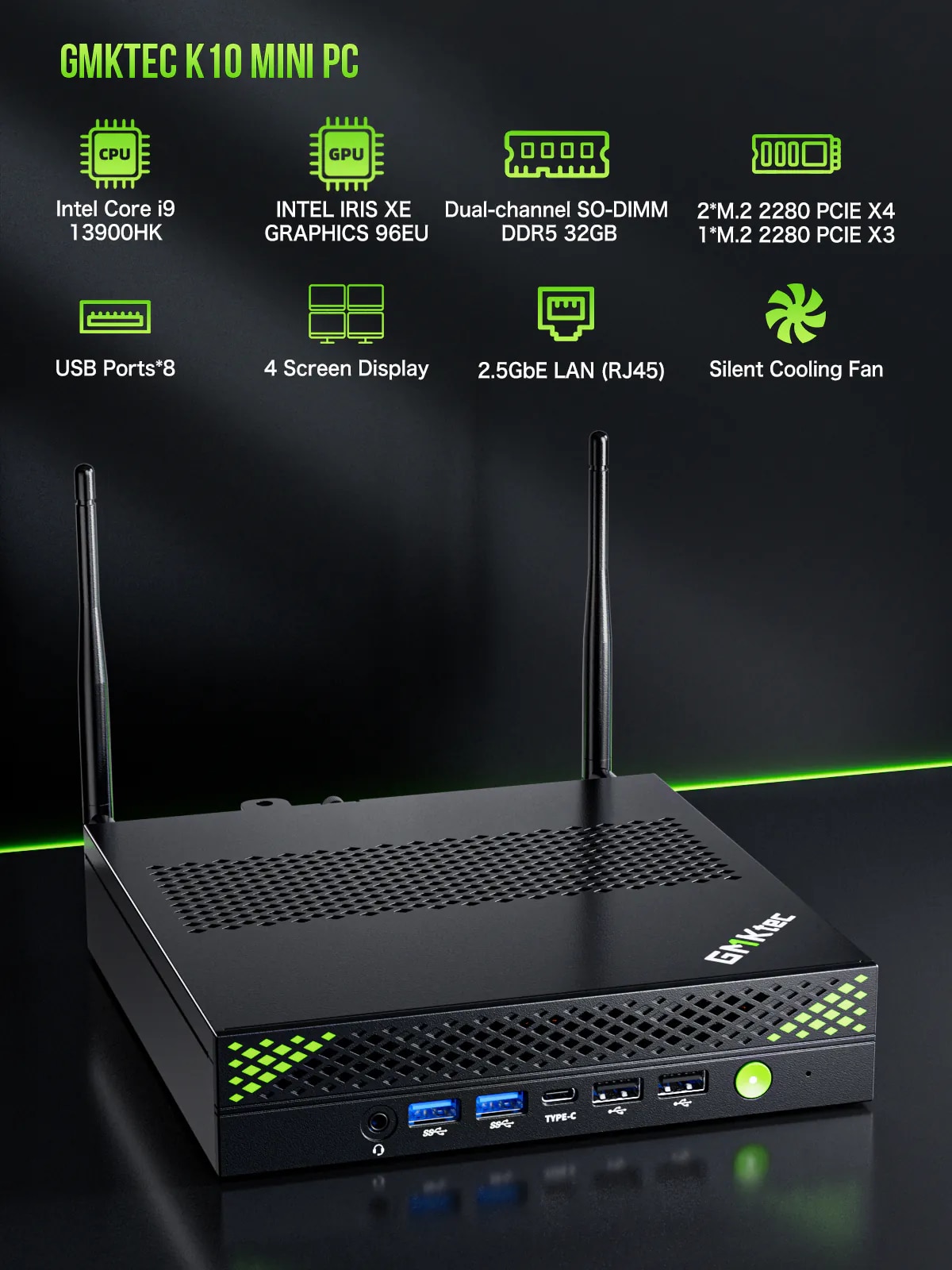 GMKTEC Nucbox K10 迷你電腦