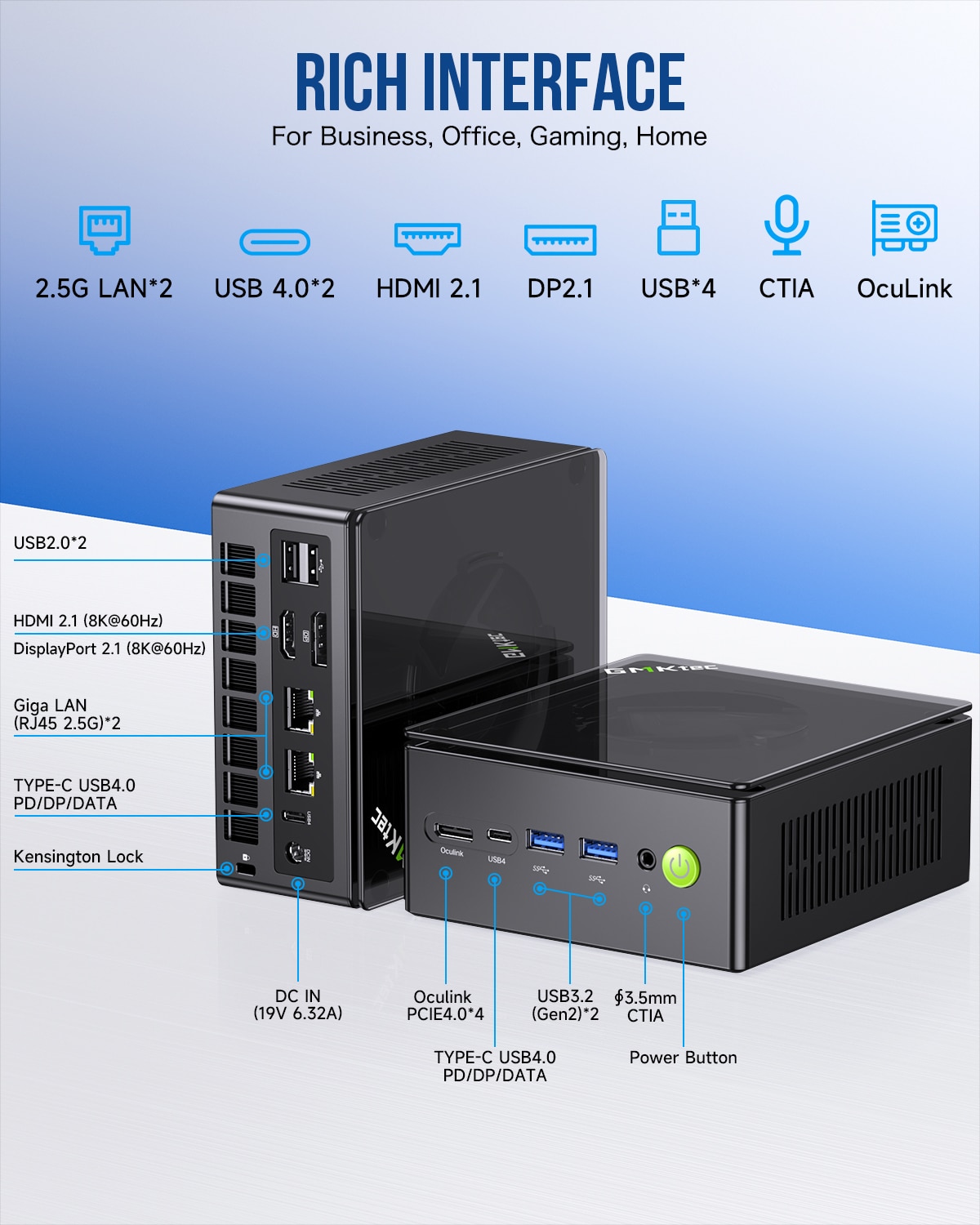 GMKTEC Nucbox K8 PLUS Mini PC