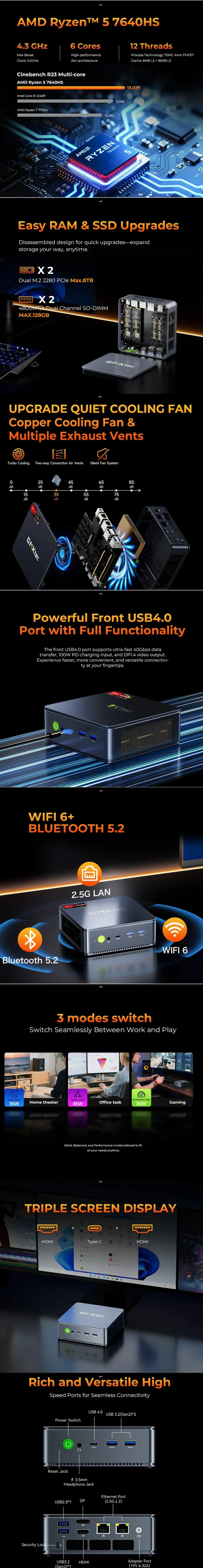 GMKTEC Nucbox M6 ULTRA 迷你電腦