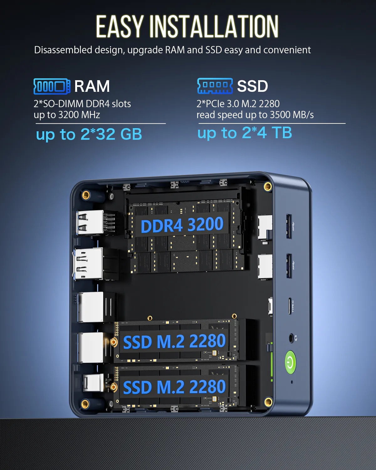 GMKTEC Nucbox M5 PLUS Mini PC