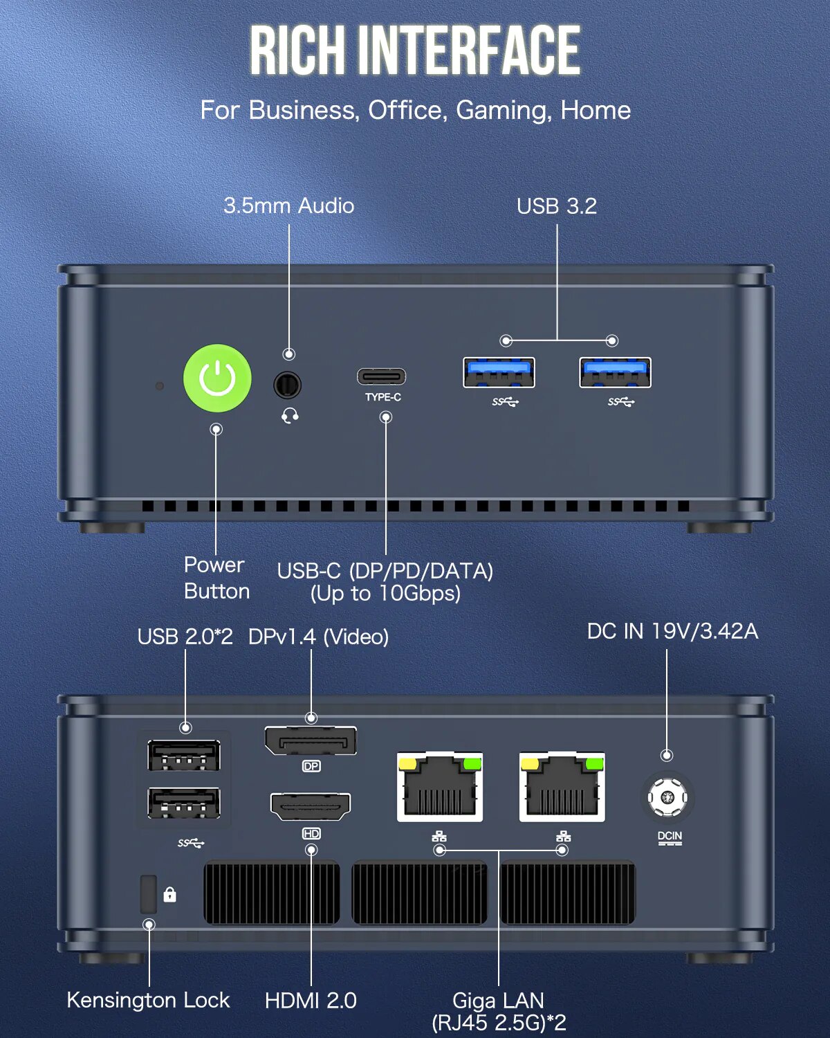 GMKTEC Nucbox M5 PLUS Mini PC