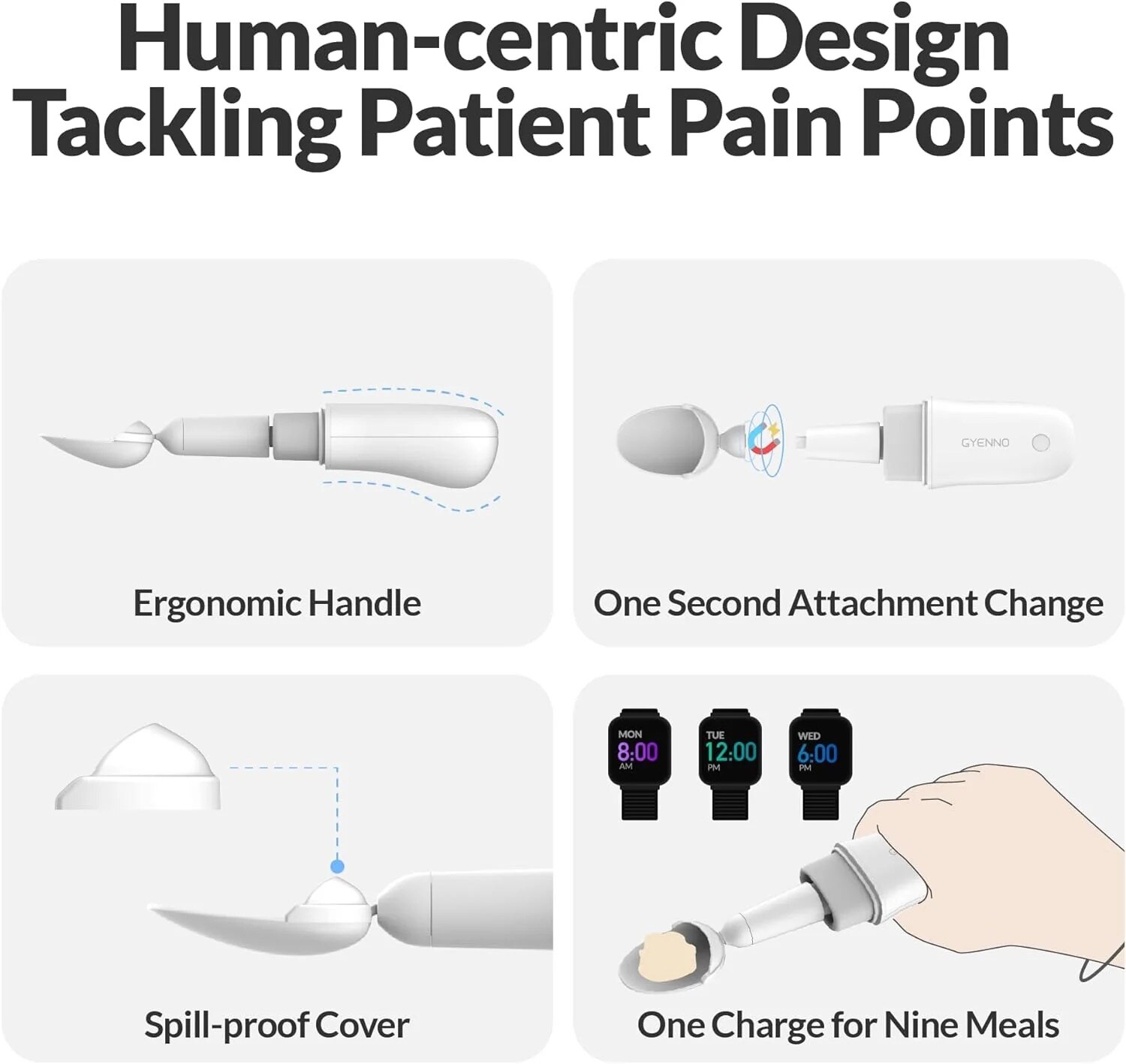 GYENNO Bravo Classic Parkinson's Spoon
