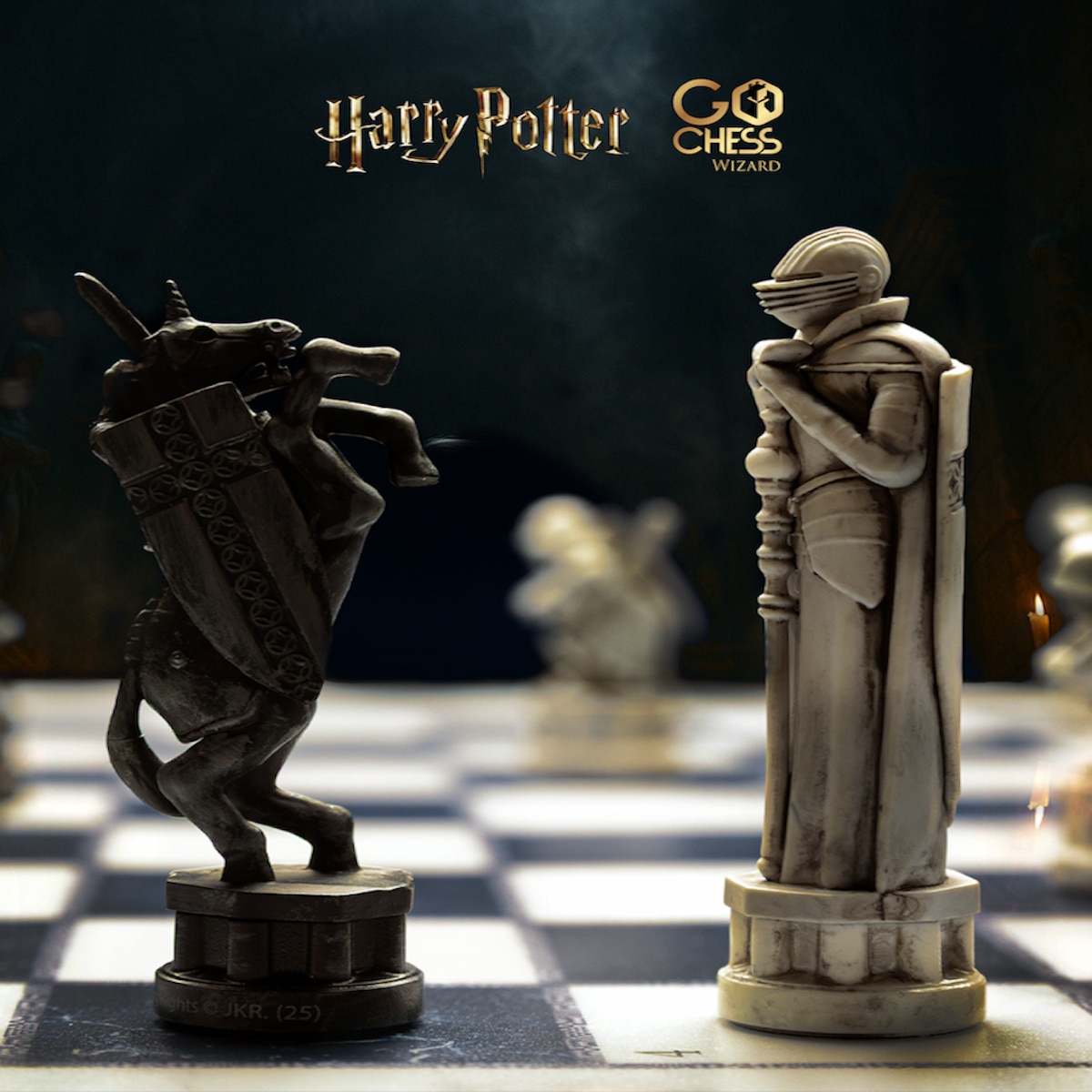 GoCube GoChess Harry Potter Wizard Mini AI Chessboard