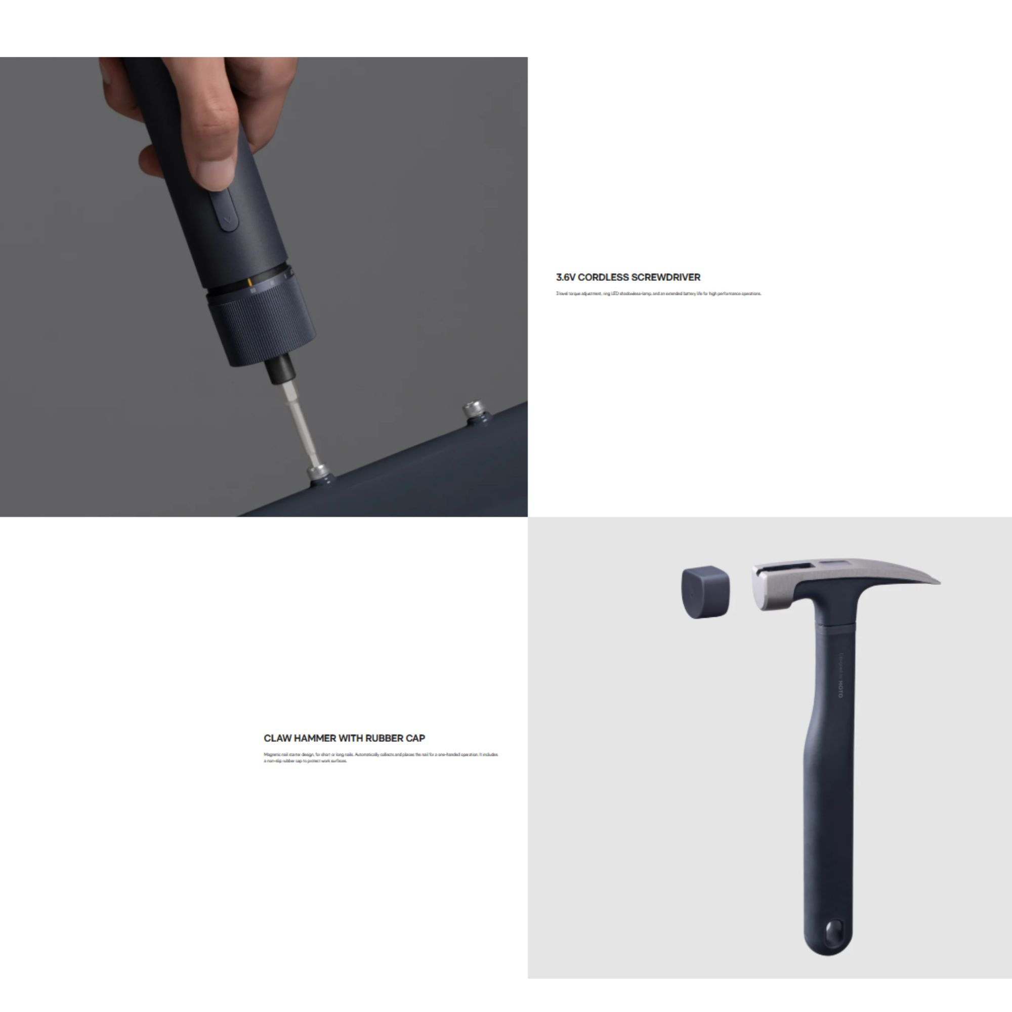 HOTO HOTO 3.6V Screwdriver Tool Set