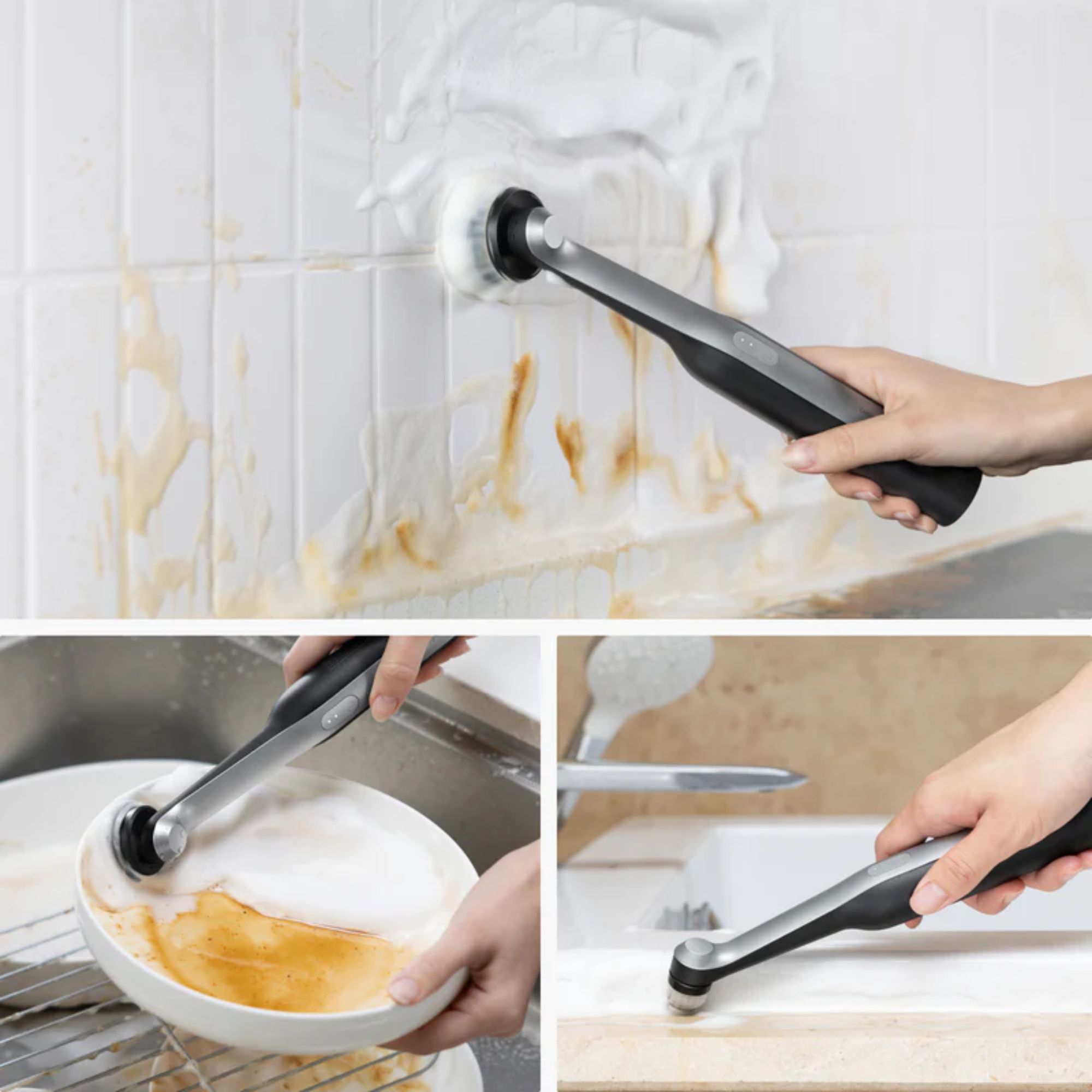 HOTO HOTO Wand™ Cordless Spin Scrubber 12-Piece Ultimate Kit