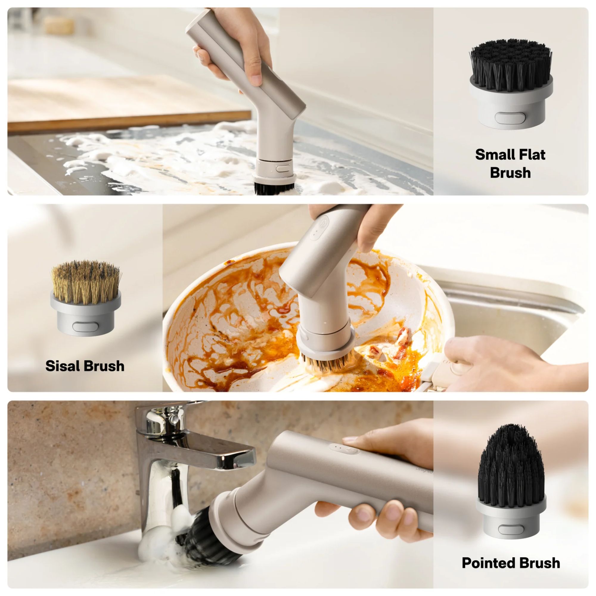 HOTO Electric Kitchen Scrubber