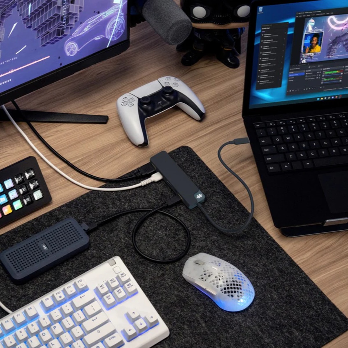 HYPER HD4101BKGL 5 Port USB-C Mobile Dock