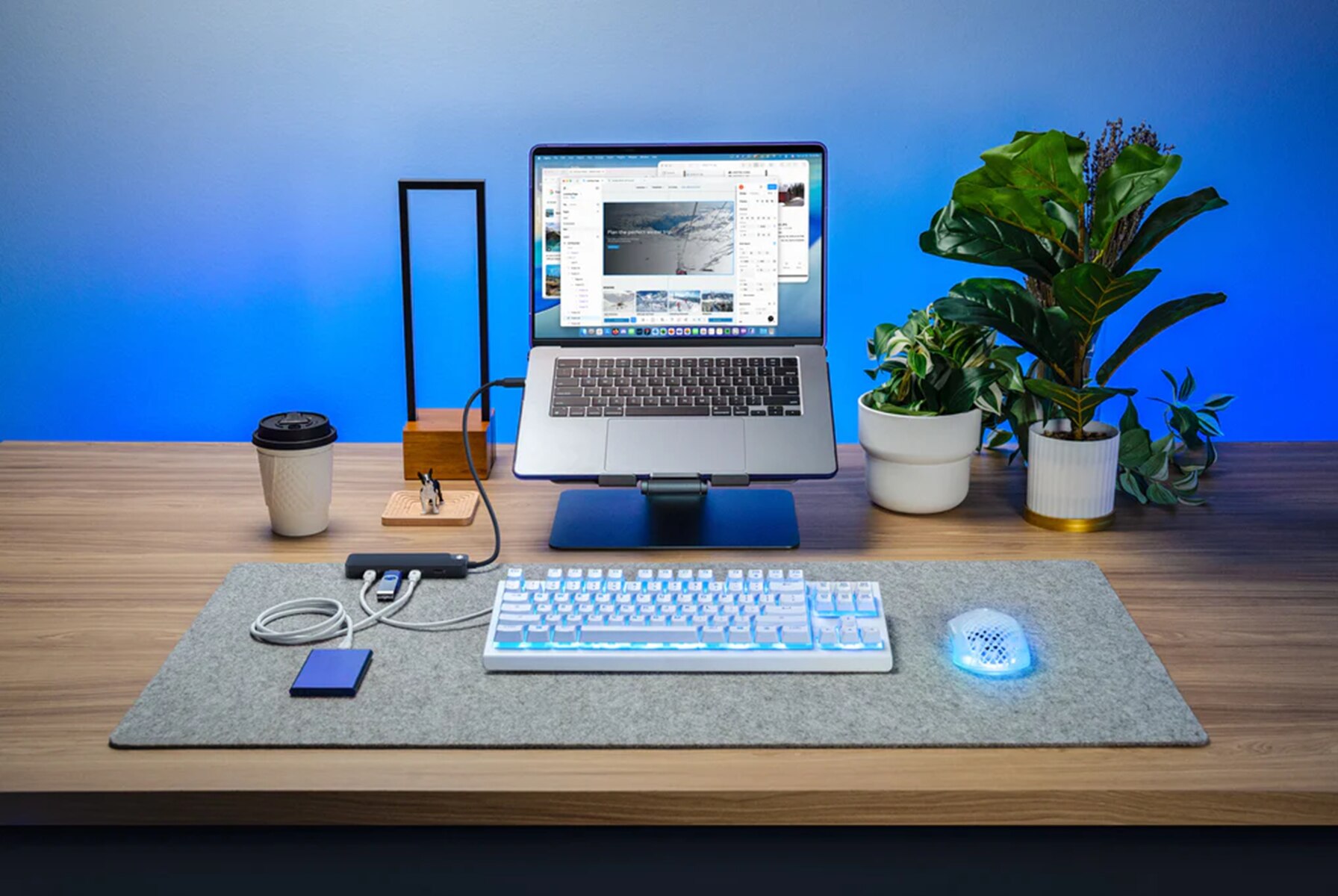 HYPER HD5201BKGL 4 Port USB-C Hub (4C)