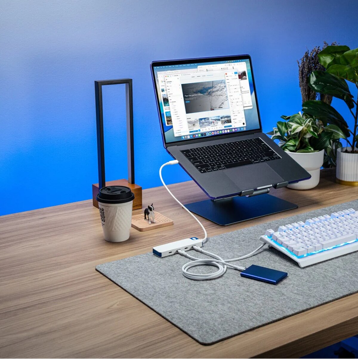 HYPER HD5201BUGL 4 Port USB-C Hub (4C)