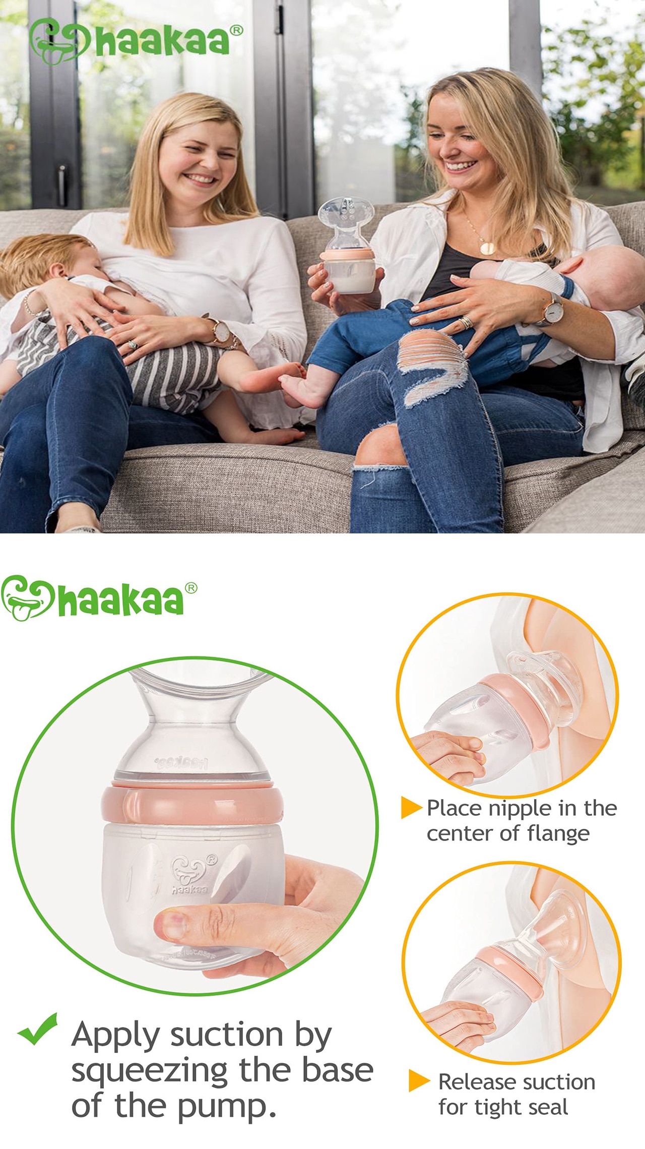 Haakaa Generation 3 160ml Silicone Breast Pump