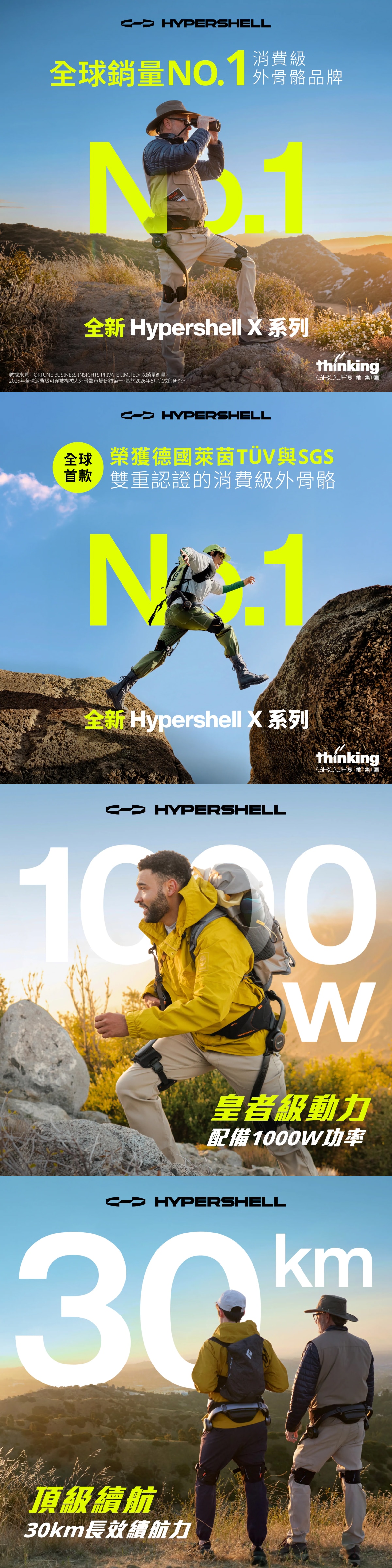 Hypershell X 系列 - Pro S 外骨骼