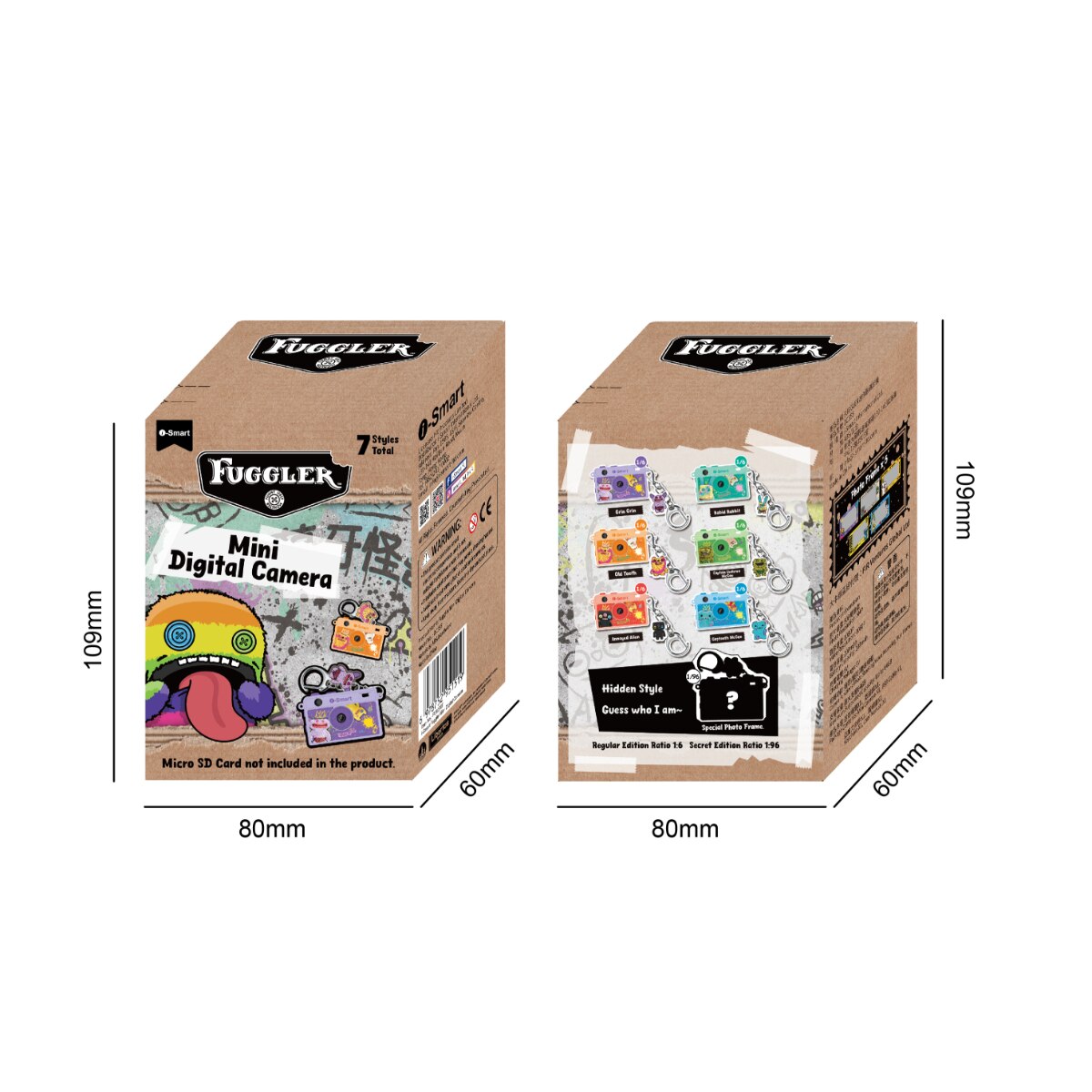 I-smart Fuggler Mini Digital Camera Blind Box 6+1