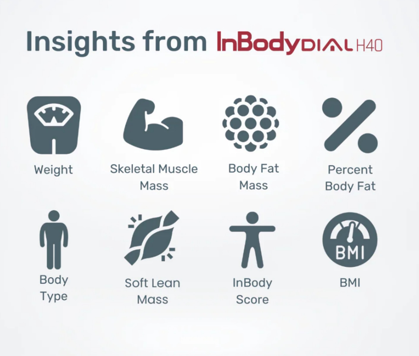 INBODY Dial H40 - Wireless smart weight analyzer