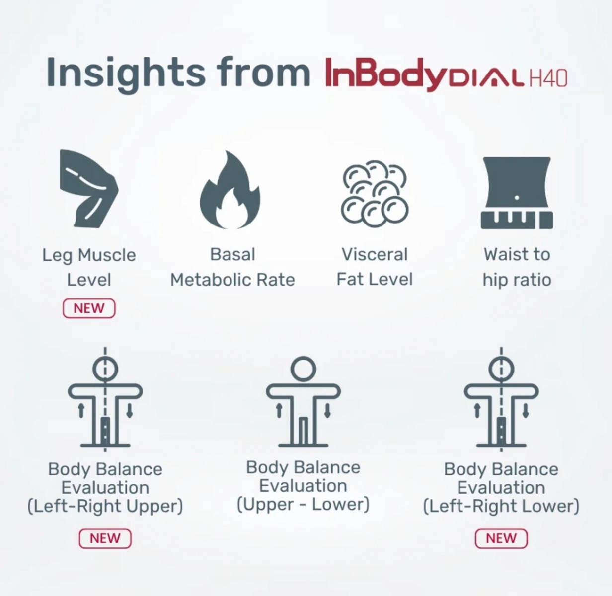 INBODY Dial H40 - Wireless smart weight analyzer