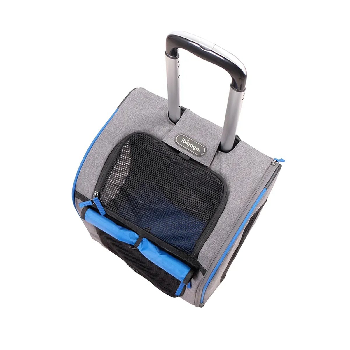 Ibiyaya New Liso Backpack Parallel Transport Pet Trolley - Slate Sapphire