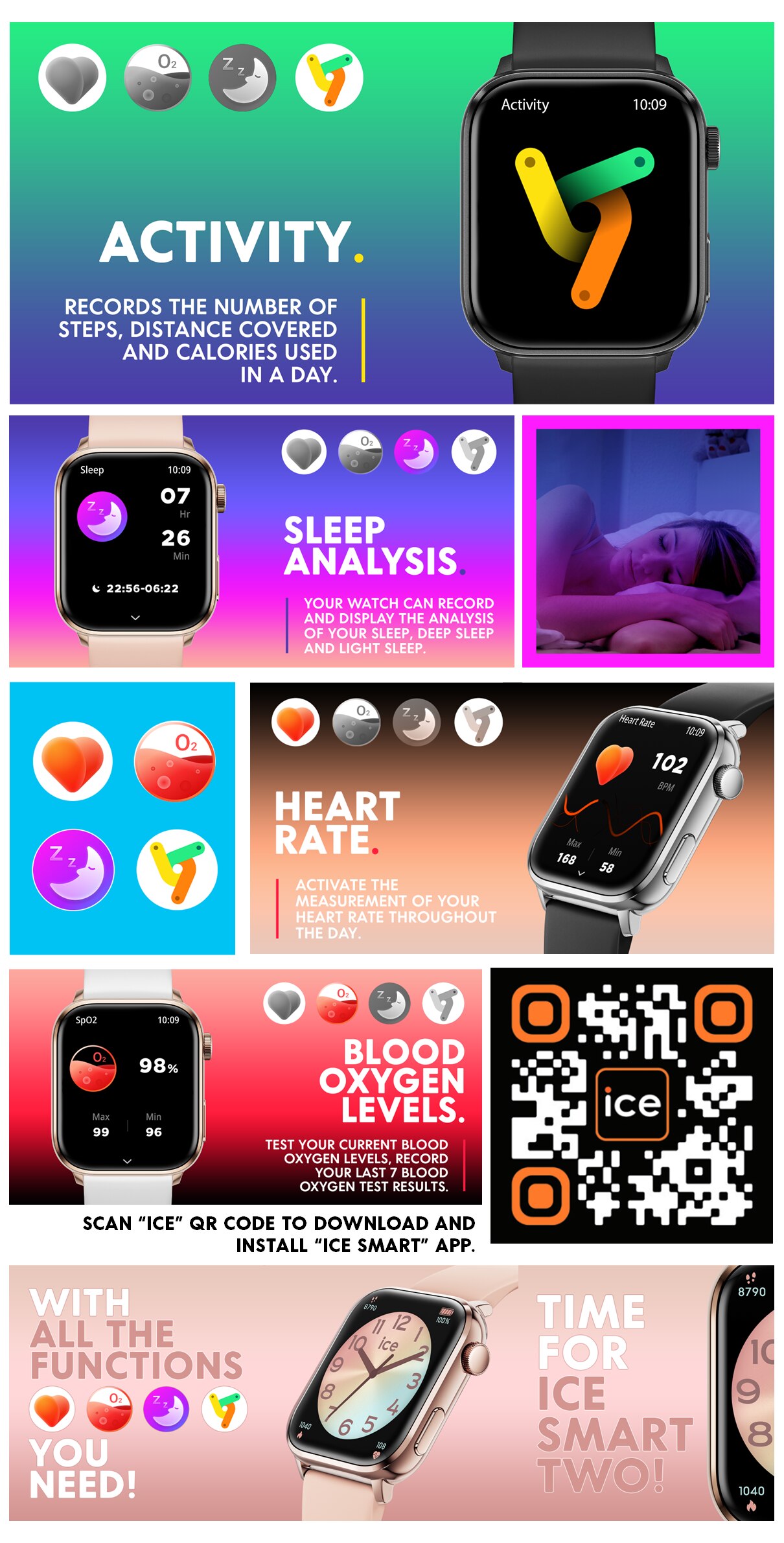 Ice-Watch ICE smart 2.0 1.96 AMOLED Smart Watch