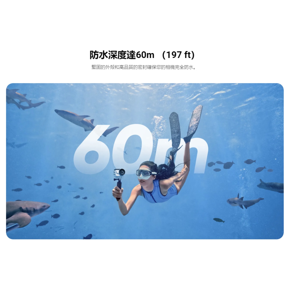 Insta360 GO 3/GO 3S 潛水殼