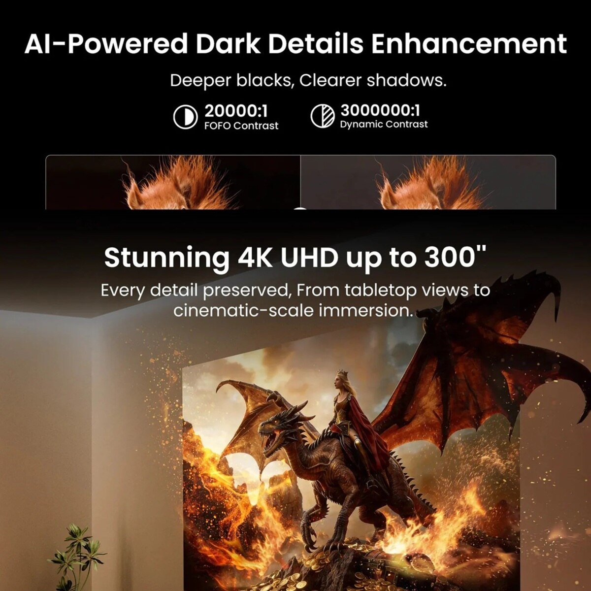 JMGO N3 Ultimate 4K Projector
