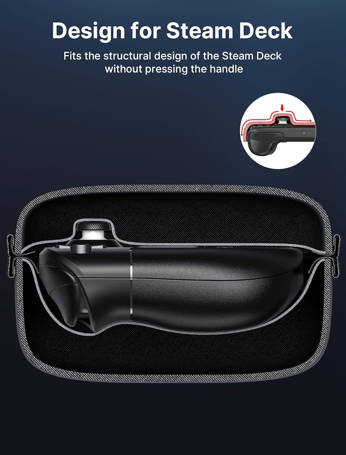 JSAUX BG-JBG0102 Steam Deck Carrying Bag