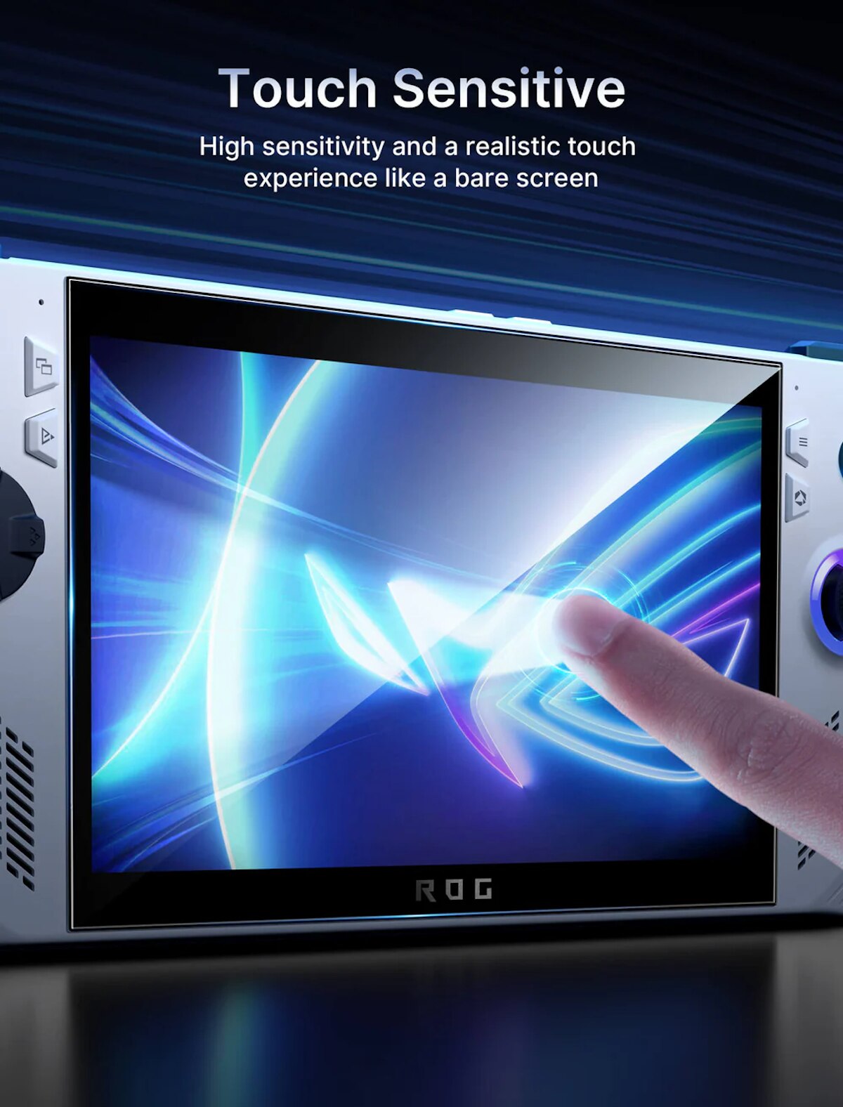 JSAUX GP0111A ROG Ally & ROG Xbox Ally 系列 超清晰螢幕保護貼 (2片裝)