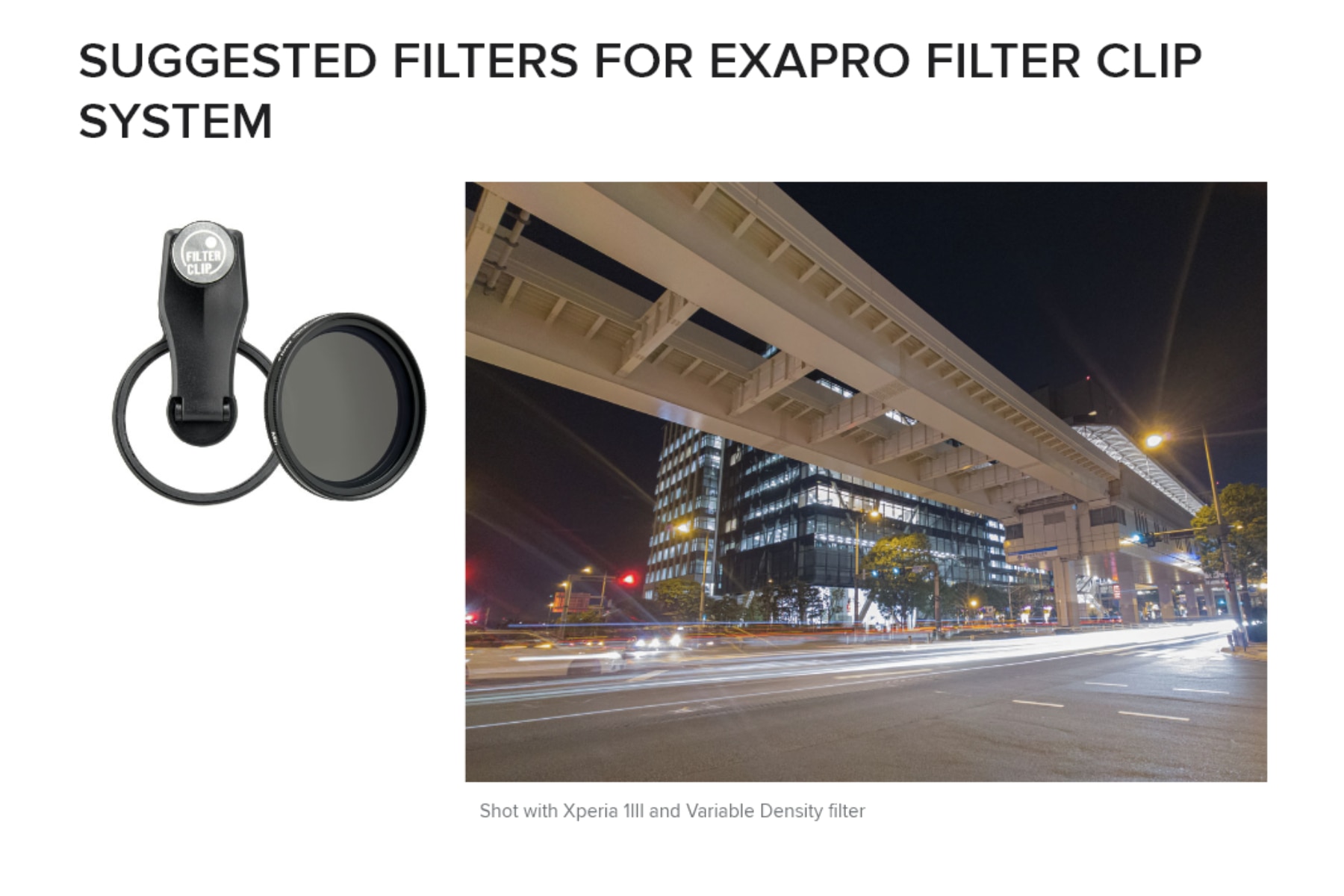 KENKO EXAPRO Filter Clip