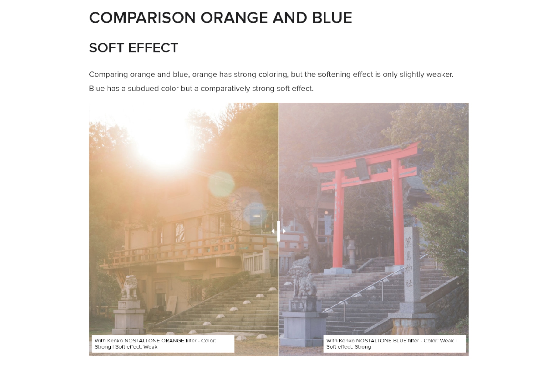 KENKO Nostaltone Orange Filter