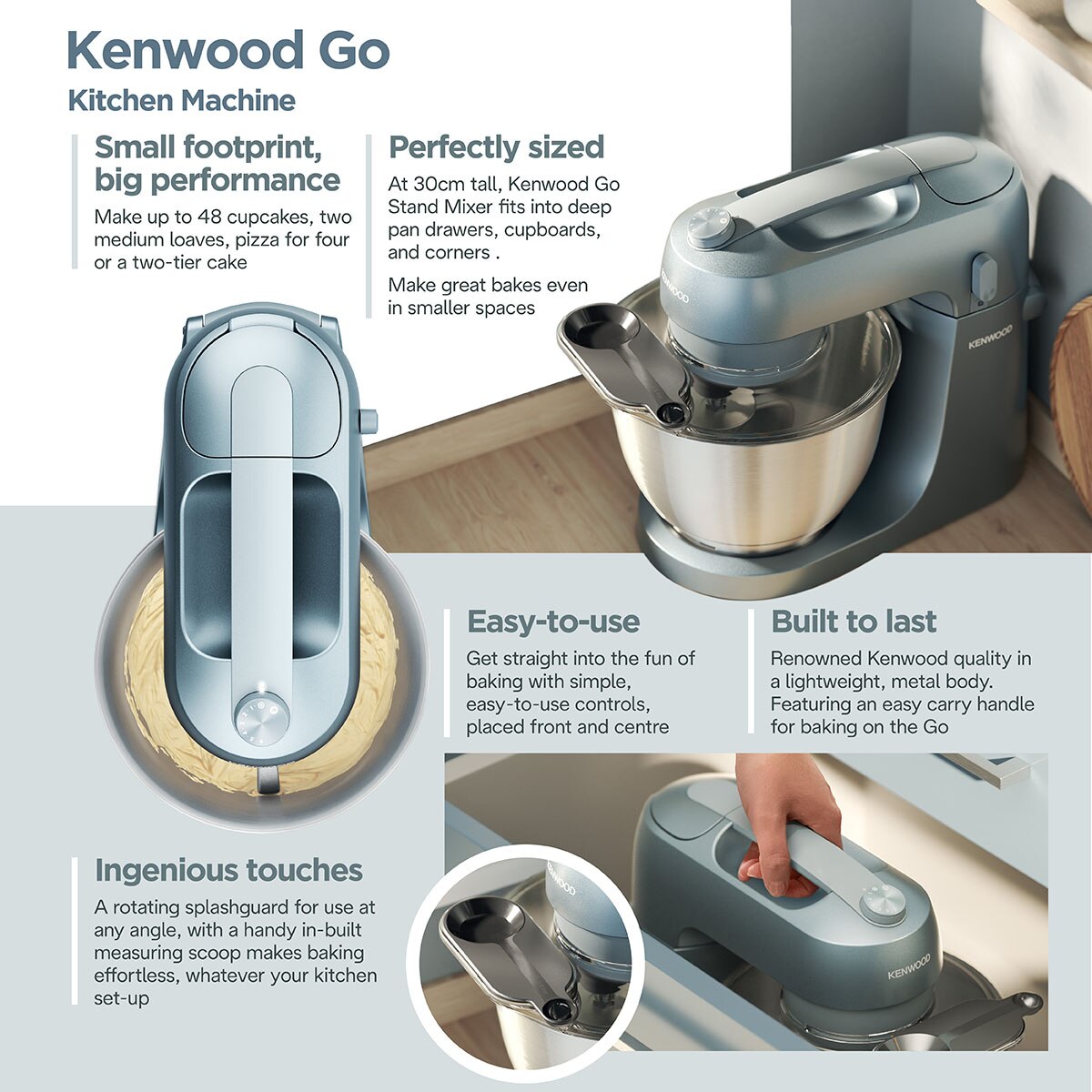 KENWOOD KZM35.000GY GO STAND Mixer