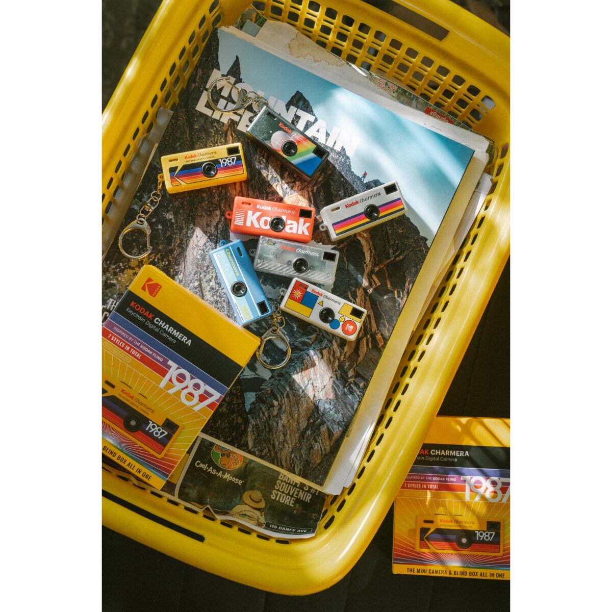 KODAK CHARMERA Keychain Digital Camera Blind Box Whole Set (6PC)