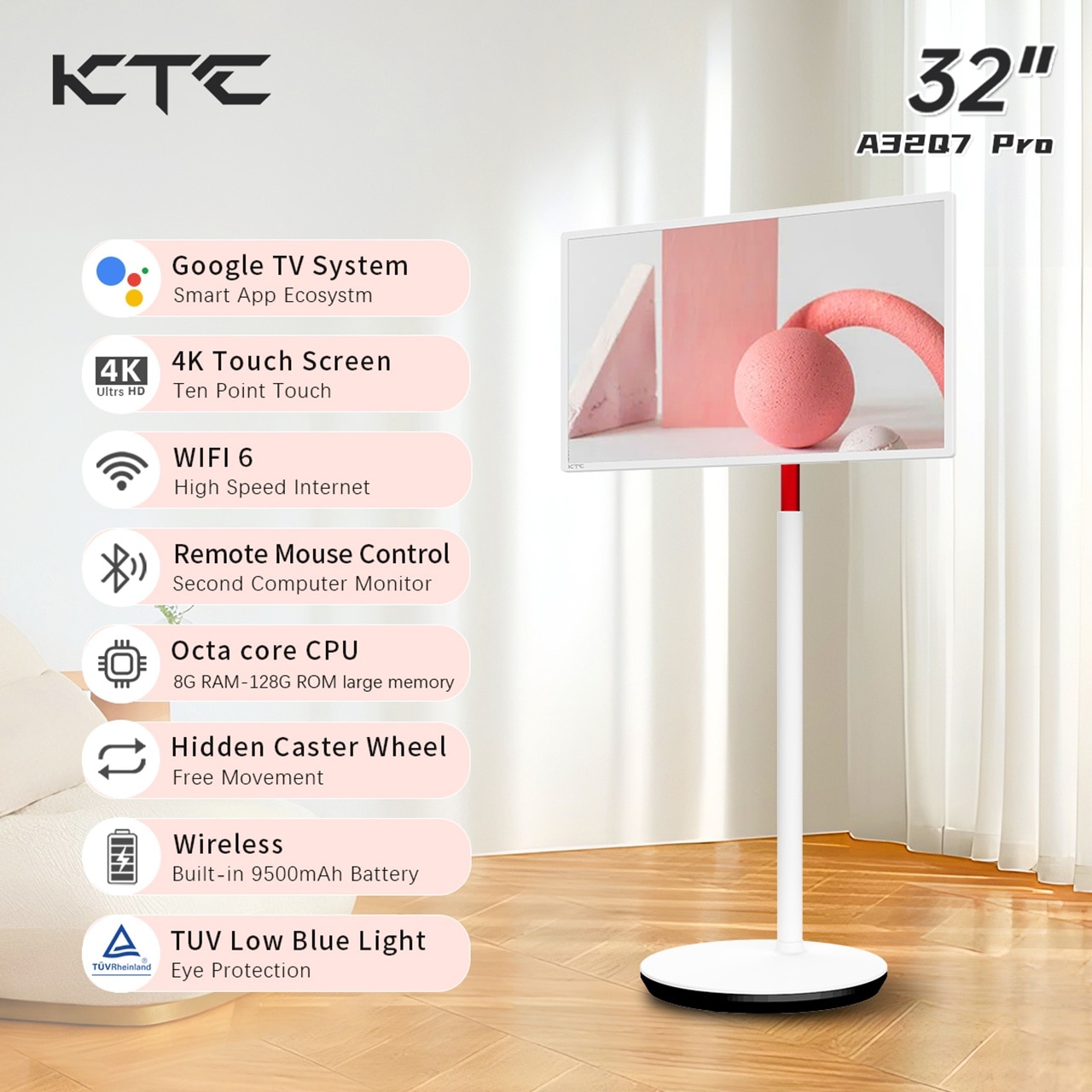 KTC A32Q7 Pro 4K Smart TV Monitor