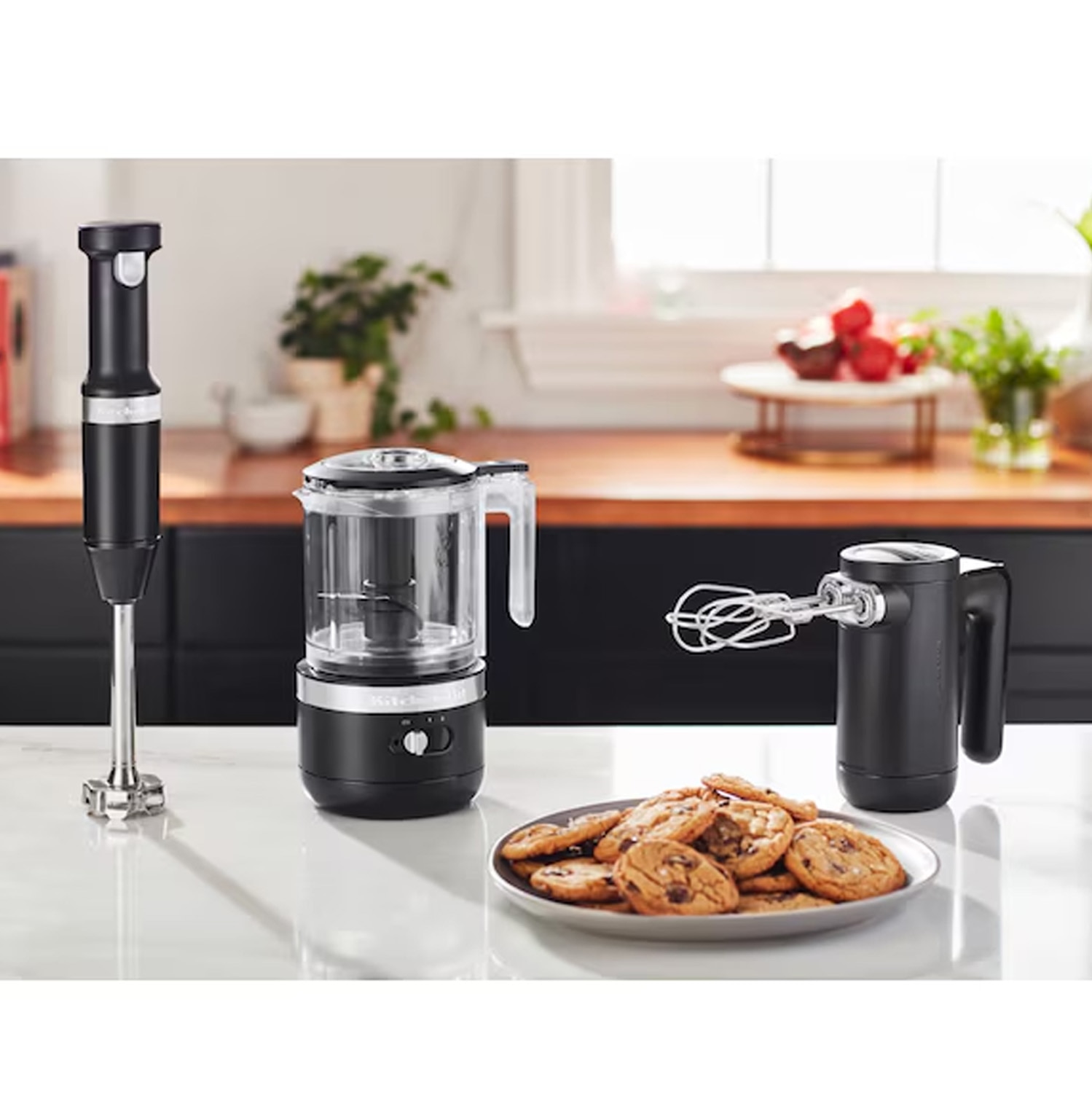 KitchenAid 5KHBBV53GBM Cordless Variable Speed Hand Blender