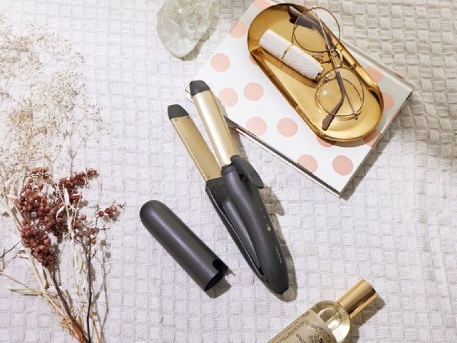 Koizumi KHR-7450 Wireless 2-WAY Hair Straightener & Curler