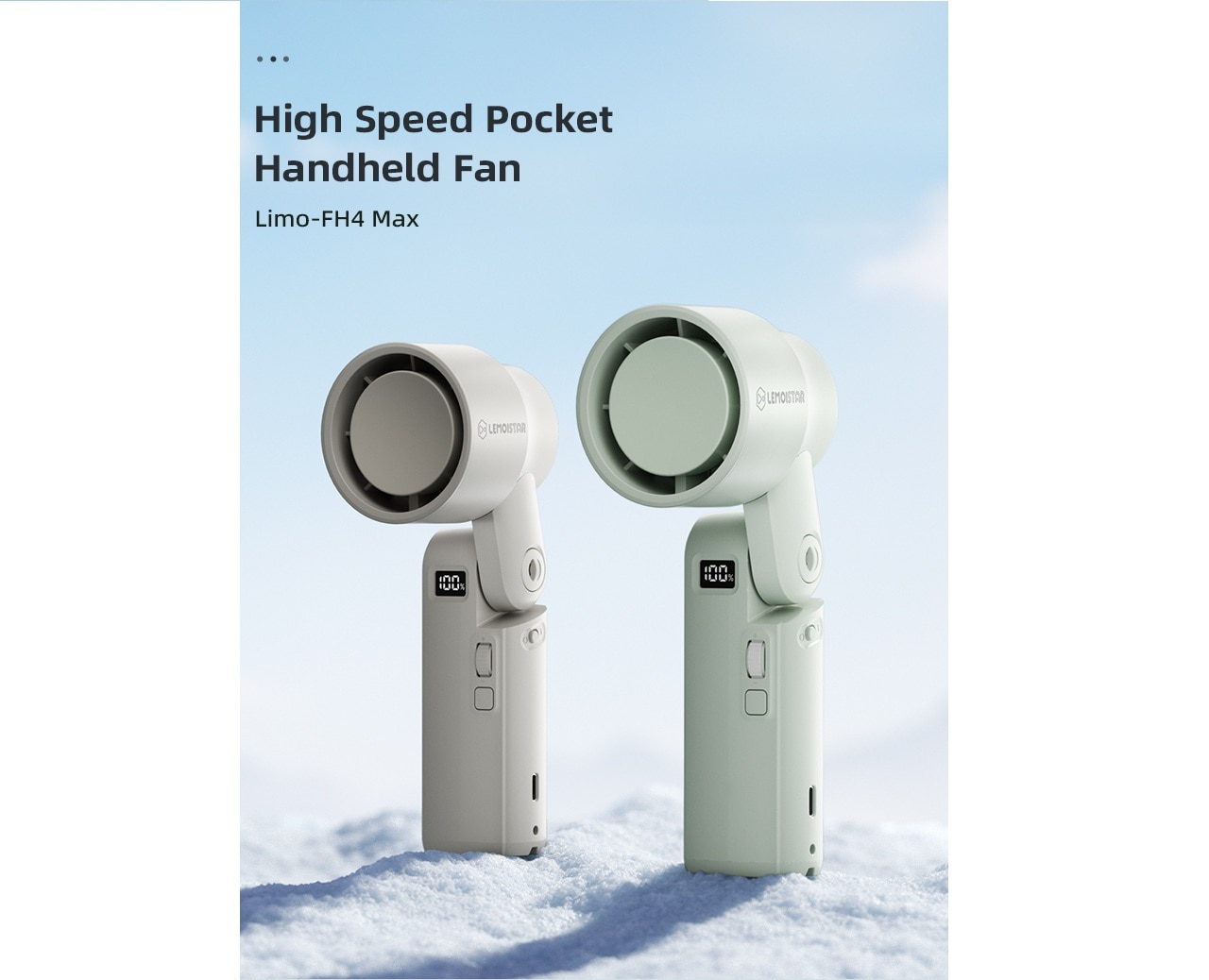 LEMOISTAR FH4-MAX Diffusion Turbo Portable Fan