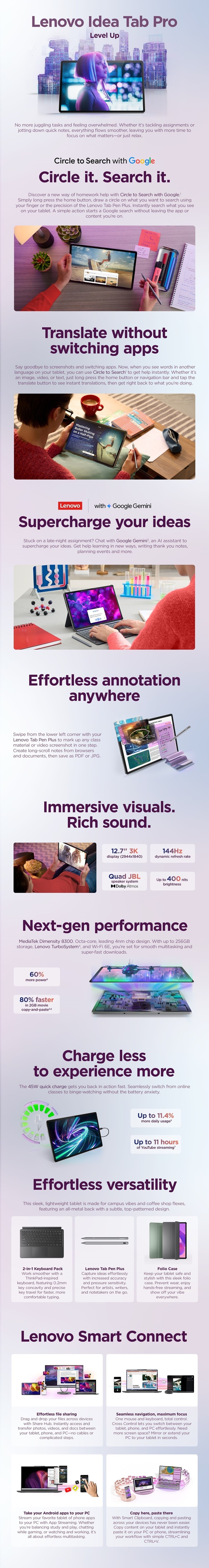 LENOVO Idea Tab Pro Tablet