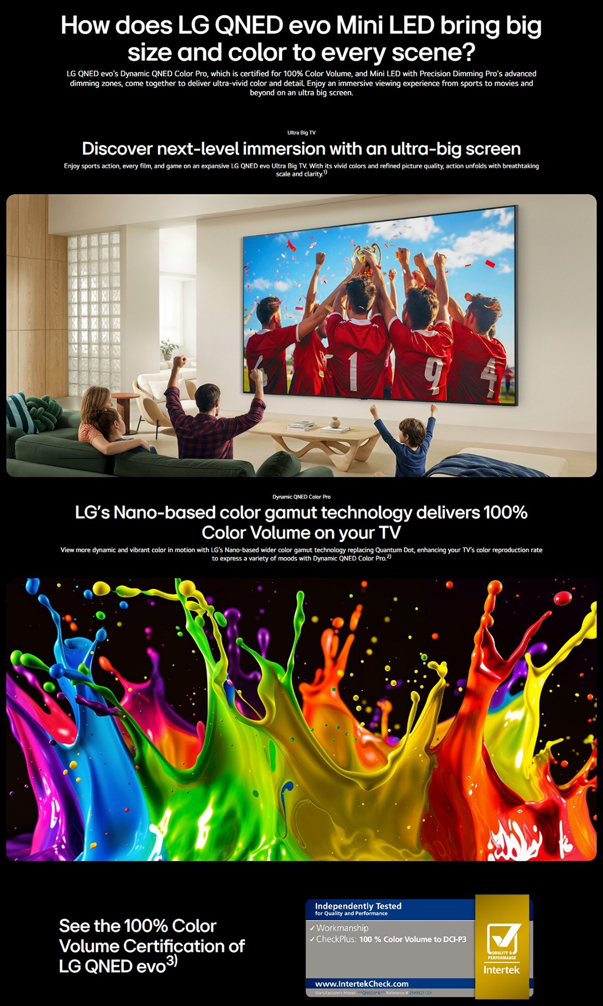 LG QNED evo AI QNED85 Mini LED 4K Smart TV 2026