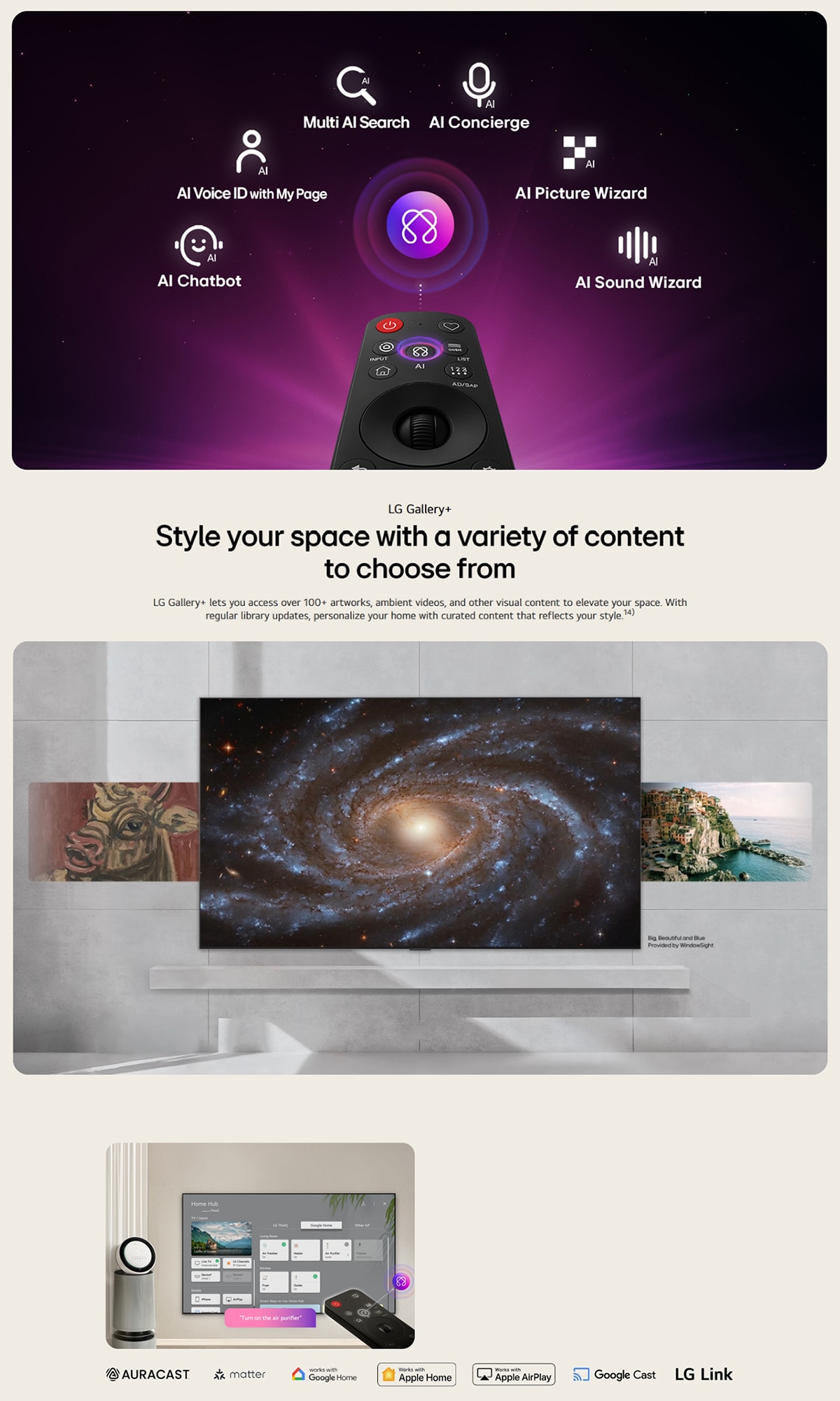 LG Mini RGB evo AI MRGB85 4K Smart TV 2026