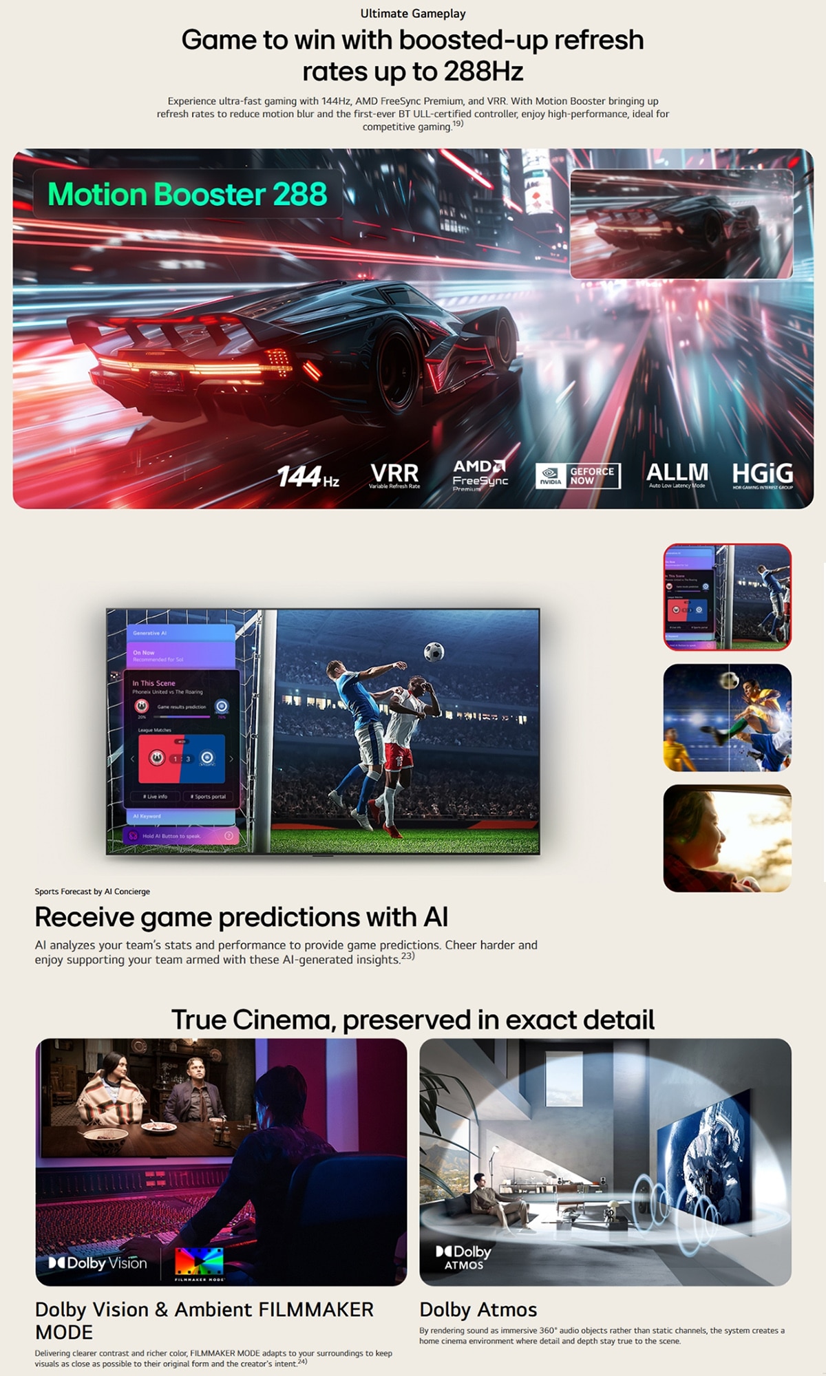 LG Mini RGB evo AI MRGB85 4K Smart TV 2026