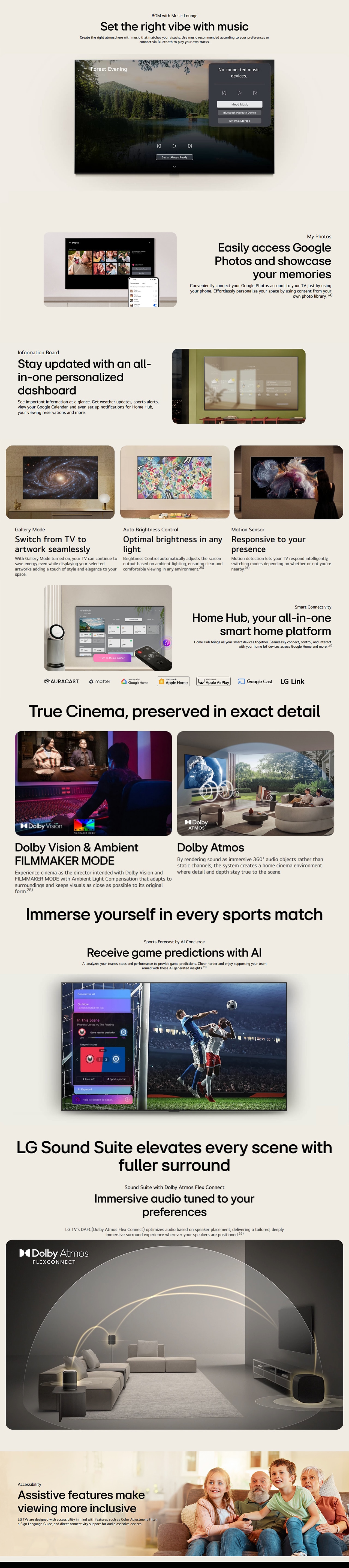 LG OLED evo AI G6 4K Smart TV 2026