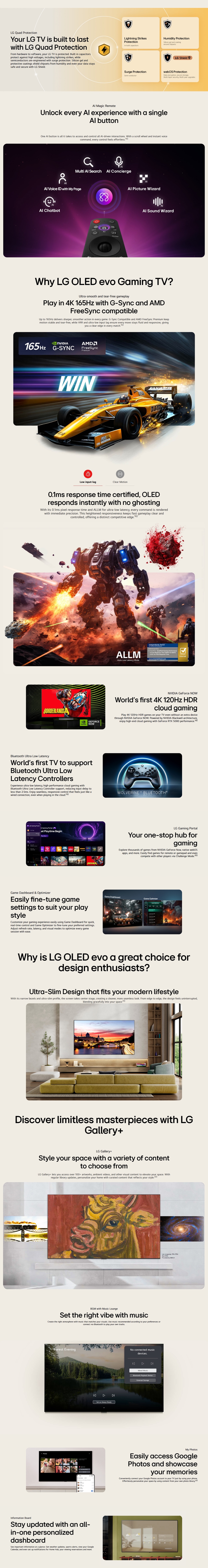 LG OLED evo AI C6 4K Smart TV 2026