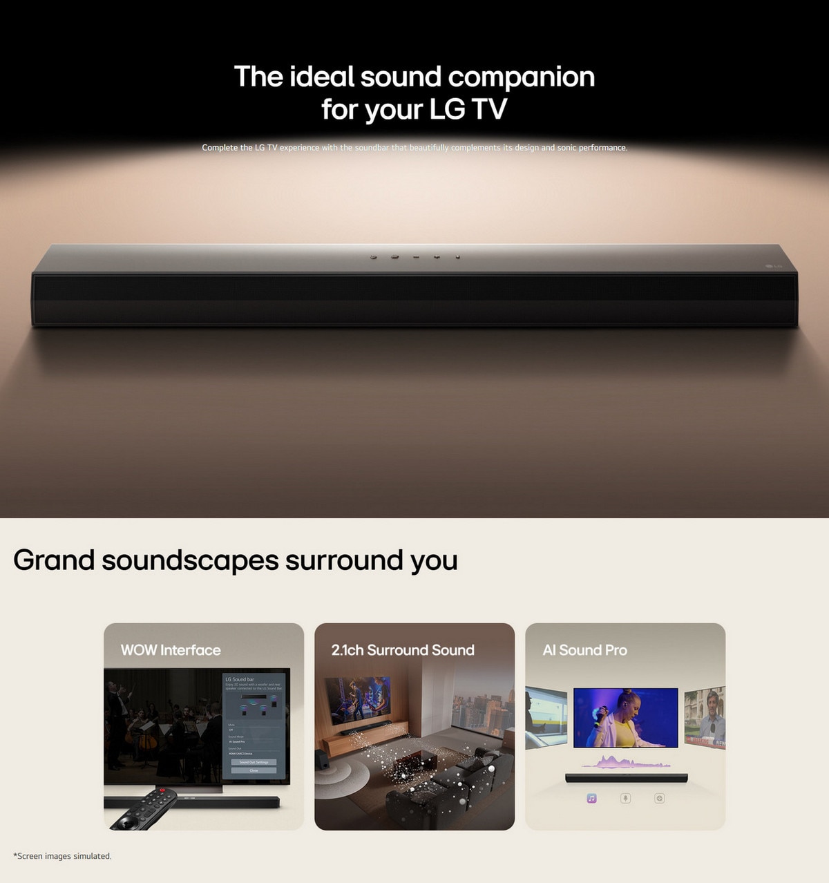 LG S40T Soundbar