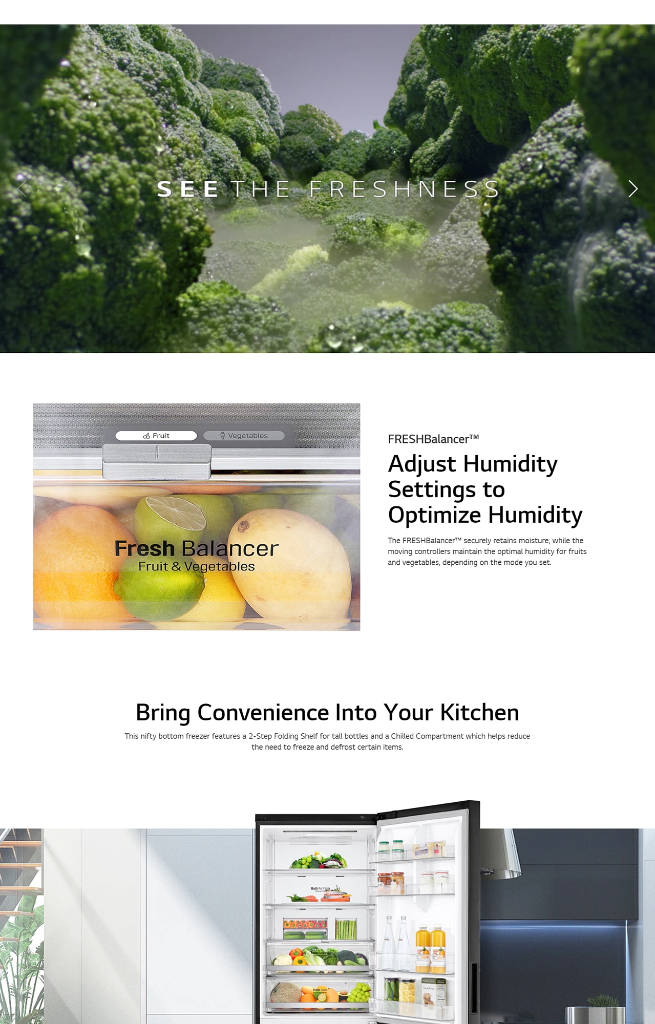 LG M461MC19 451L Bottom Freezer 2 Doors Refrigerator with Smart Inverter Compressor (includes unpacking and moving service)