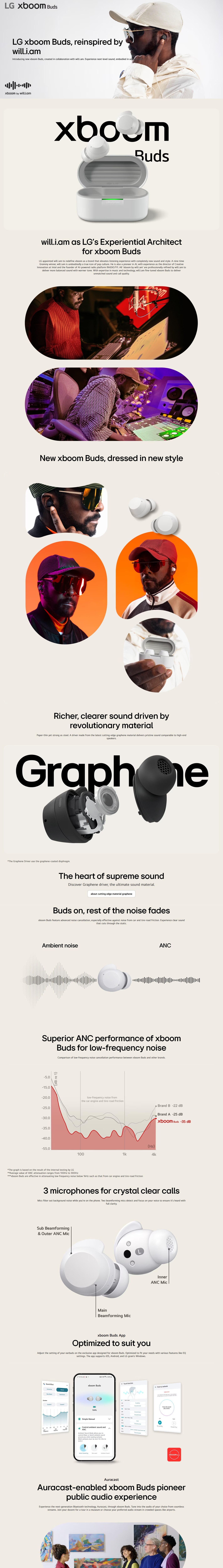 LG xboom Buds Headphone