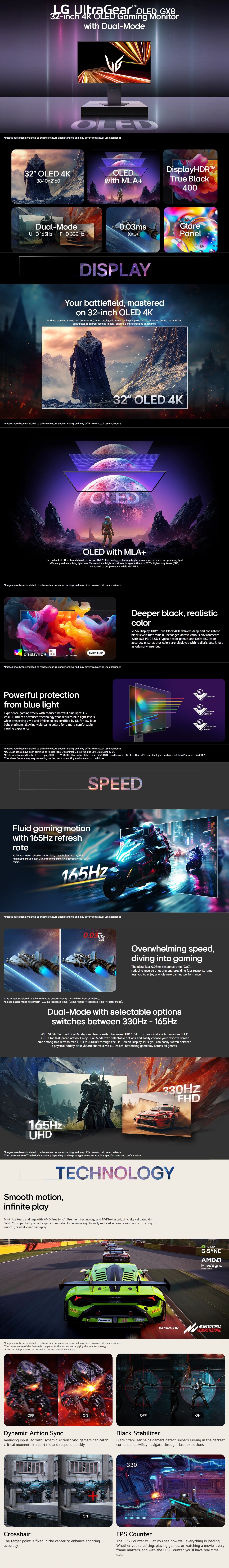LG UltraGear™ 32GX850A-B 32