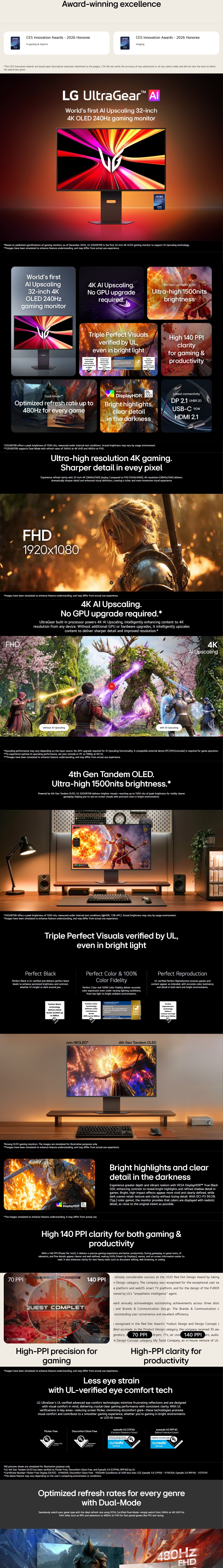LG 32GX870B-B 32