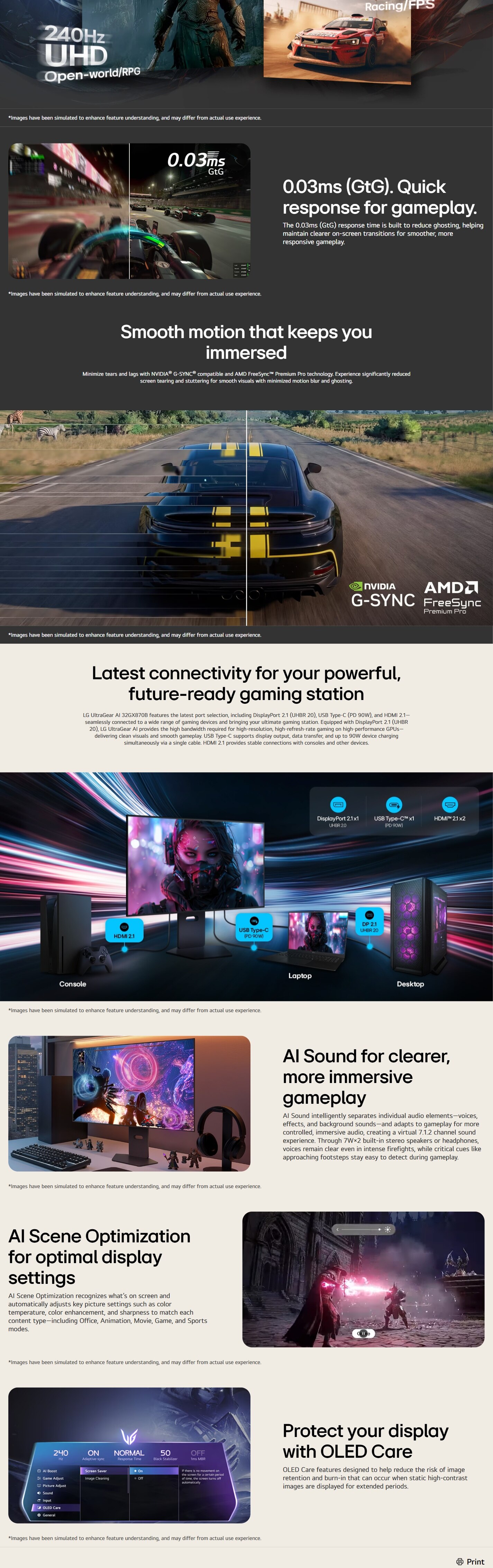 LG 32GX870B-B 32